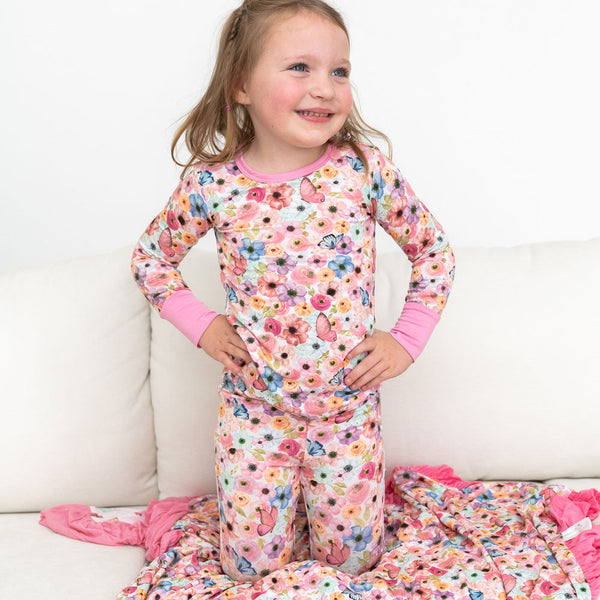 lillians-garden-butterflies-bamboo-2-piece-long-sleeve-set Laree & Co - Sophia's Style2-Pieces-1